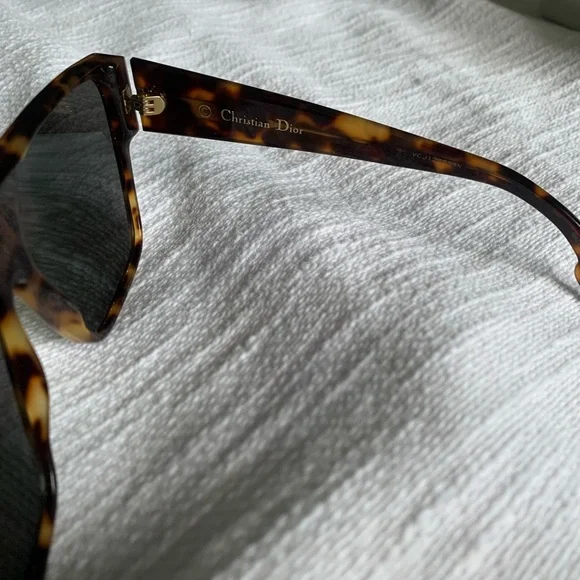 Christian DIOR Hit Sunglasses Havana Mirrored
